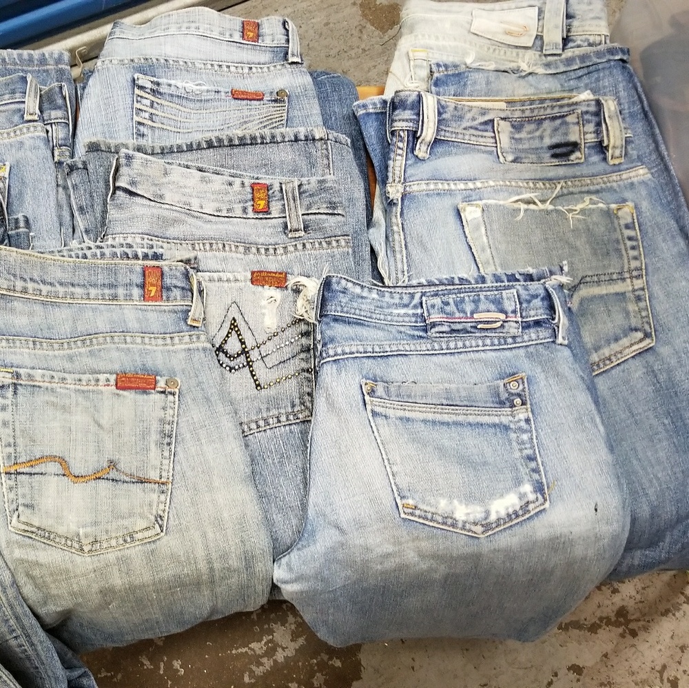 LOT sale Desinger Jeans Diesel Paul Smith Seven - Picture 2 of 2
